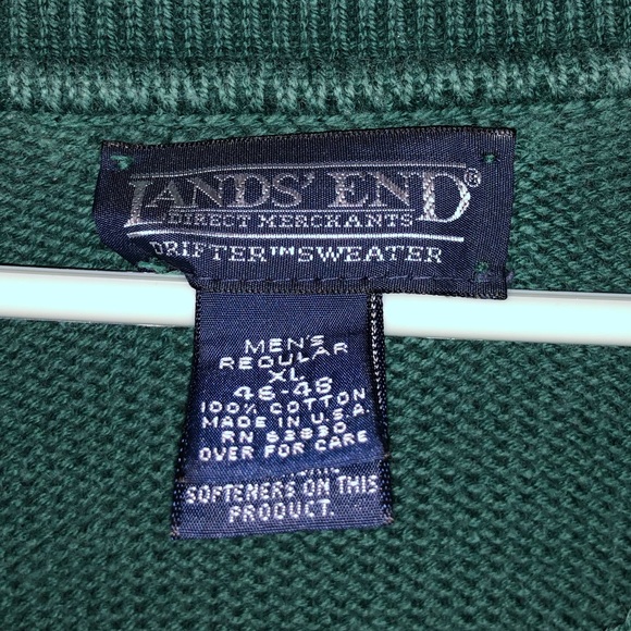 vintage oversized green sweater - Picture 2 of 3